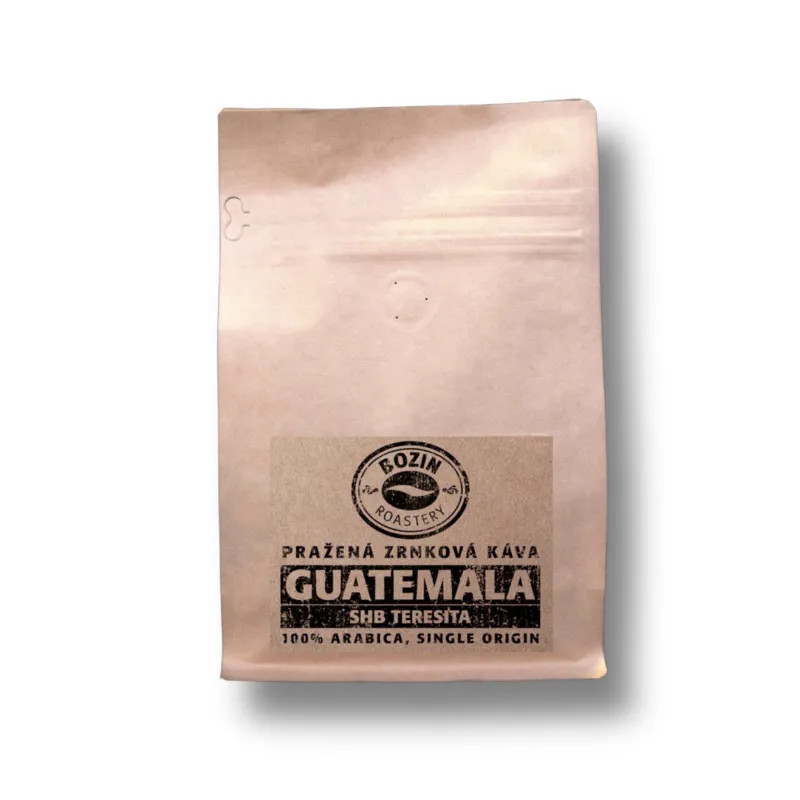 GUATEMALA SHB TERESITA – PRAŽENÁ ZRNKOVÁ KÁVA