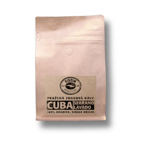 CUBA SERANO LAVADO – PRAŽENÁ ZRNKOVÁ KÁVA
