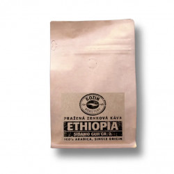 ETHIOPIA SIDAMO GUJI – PRAŽENÁ ZRNKOVÁ KÁVA